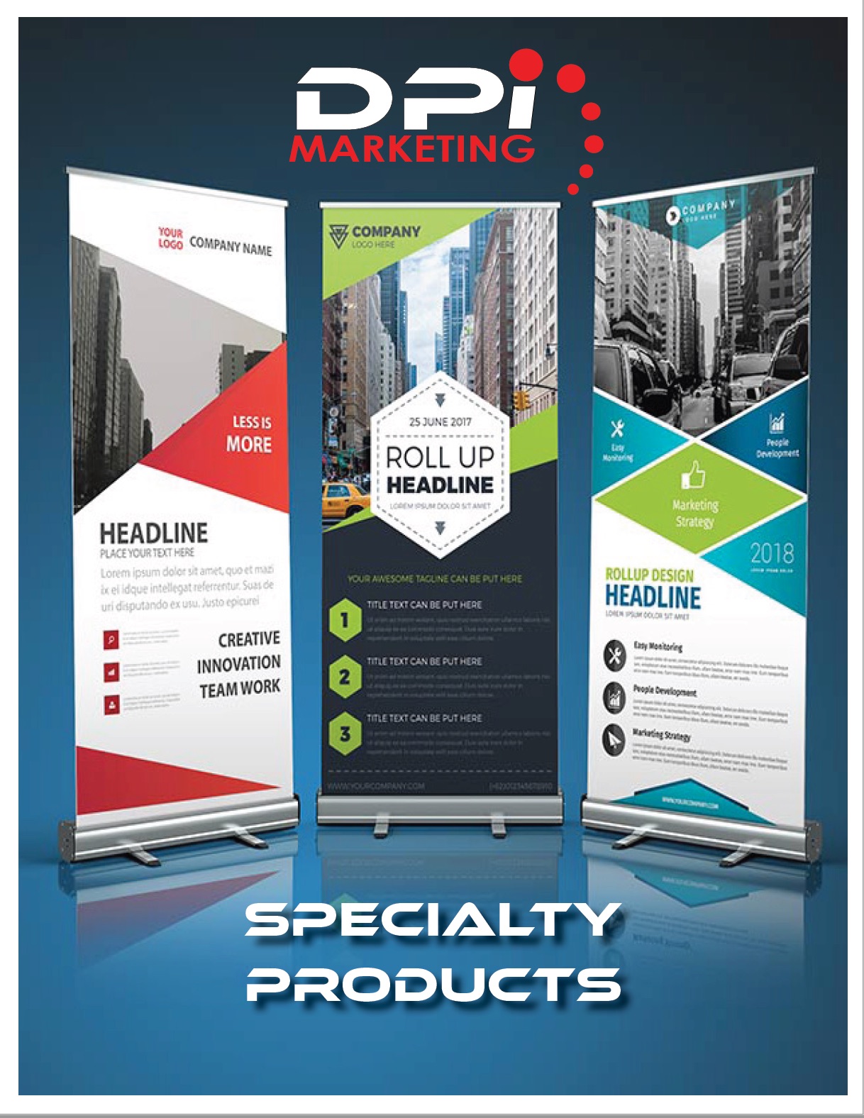 Speicalty printed products - Banners, Skrims